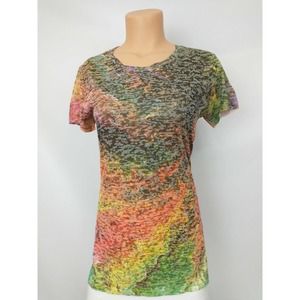 Kavio Girls Size L Tie Dye Multicolor T-Shirt